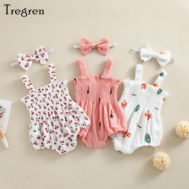 Tregren baju monyet bayi perem - Baby Summer Linen Sleeveless Jumpsuit ulasan dan harga