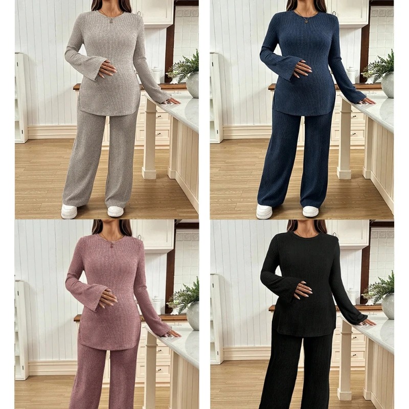 Setelan Rajut Ibu Hamil, Atasa - Maternity Wear ulasan dan harga