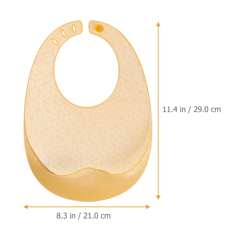 3 buah Celemek Bayi Silikon –  - Waterproof Baby Bibs Silicone ulasan dan harga